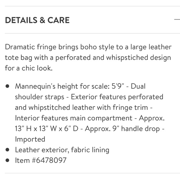 FRYE Festival Fringe Leather Boho Tote NWT - Picture 11 of 11